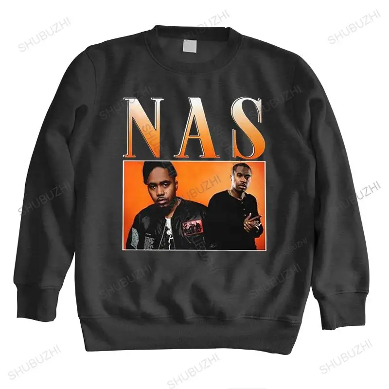 Cool Vintage Nas Illmatic hoodie Men long sleeve Pure Cotton sweatshirt Leisure Hip Hop Rap Graphic hoodies Clothing Merch