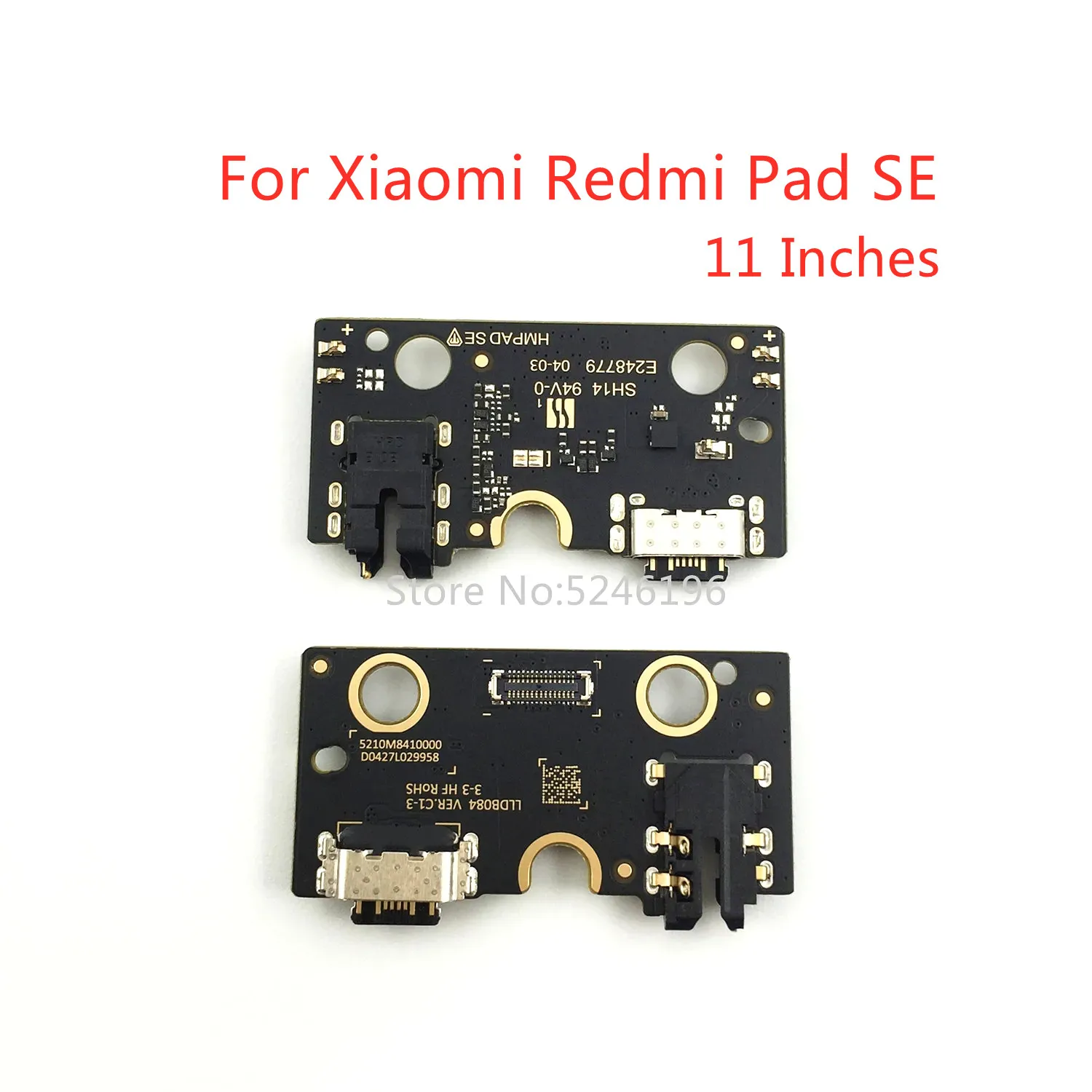 

1pcs USB Charging Port Base Charger Board For Xiaomi Redmi Pad SE 11" For Xiaomi RedmiPad SE 11 Inches Replace Part