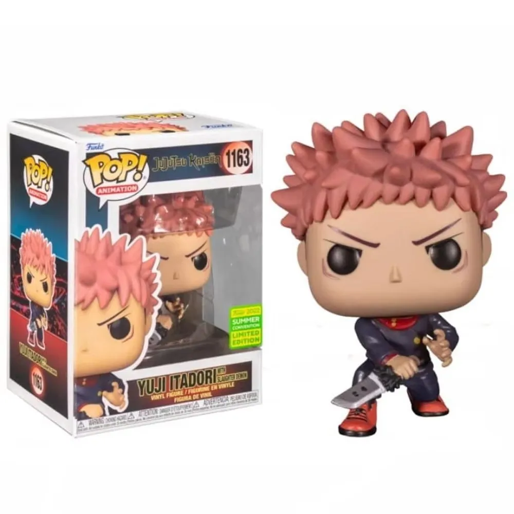 Funko Pop الرسوم المتحركة Jujutsu Kaisen Megumi Fushiguro Satoru Gojo # 1114 يوجي إيتادوري # مجموعة ألعاب شخصيات الحركة من الفينيل 1163