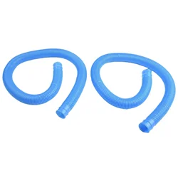 2pcs 32mm Pool Hose For Intex 1-1/4 Inch Accessory Hose Above Ground Pool Pump Replacement Outdoor Hot Tubs Flexible Hose