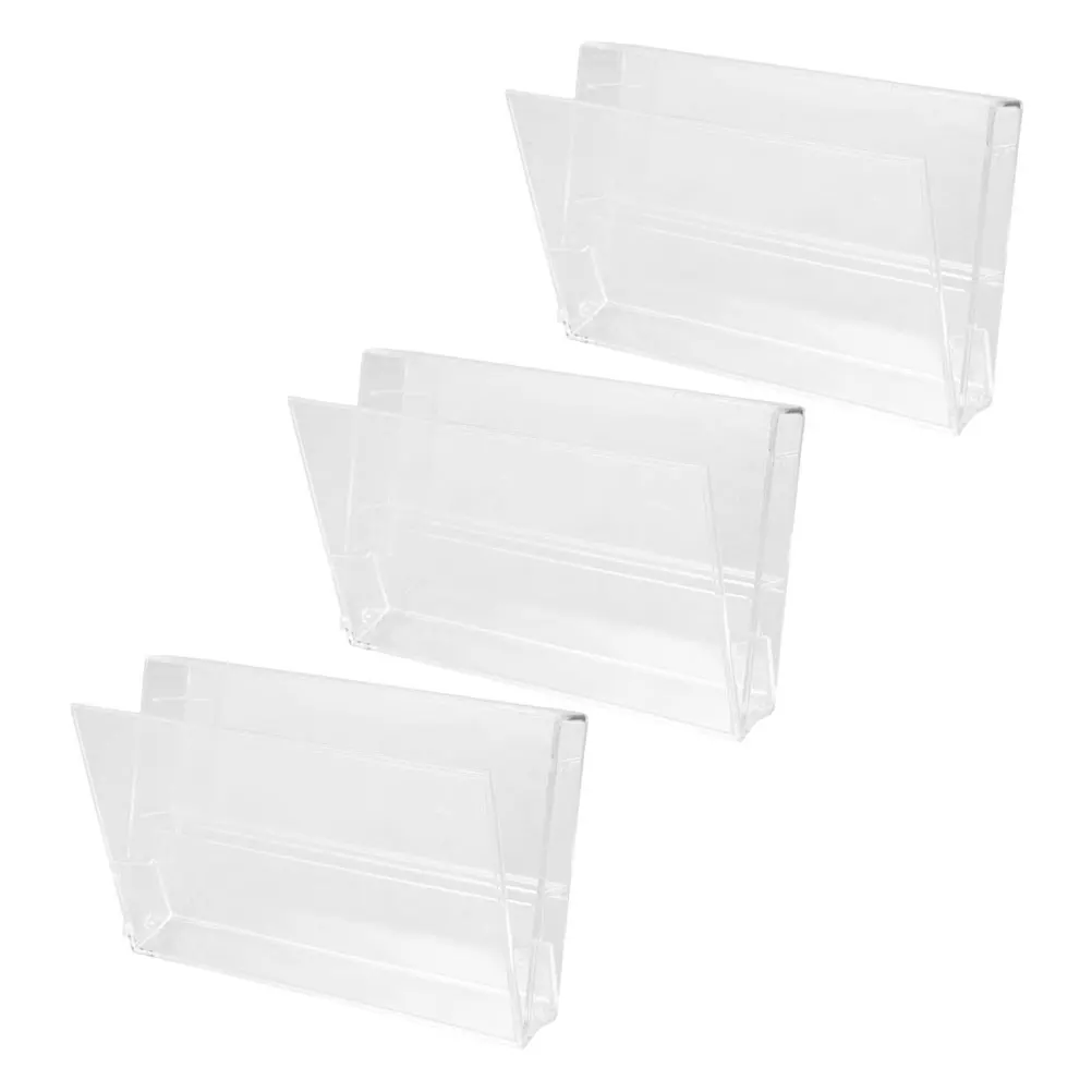 

3pcs Cassette Tape Cases Retro Clear Plastic Storage Boxes for Audio Tapes Music Collectibles Portable Disc Holder Box