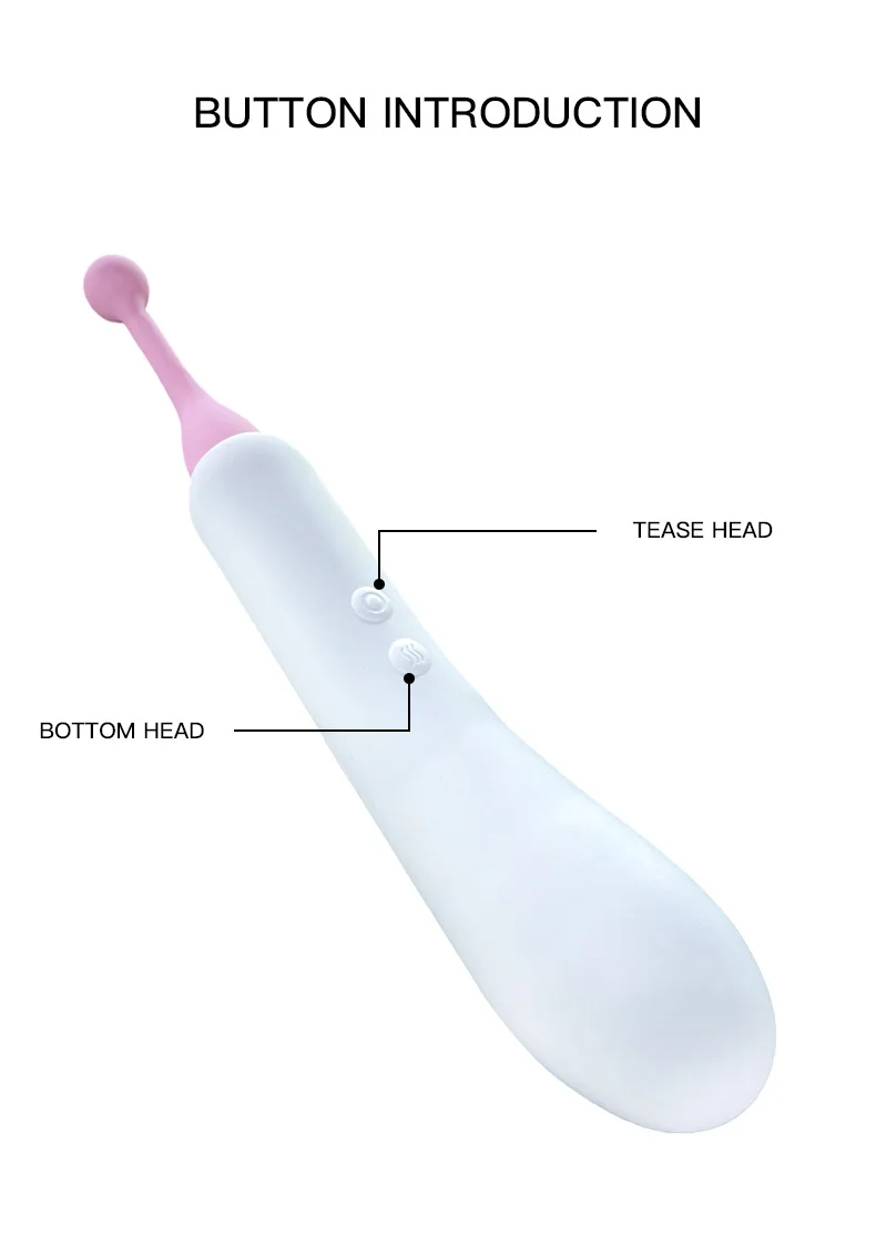 Adult Vibrating Orgasm Pen Female With Honey Bean Tease Clitoral Stimulation Massage Stick G-spot Orgasm Masturbator Sex Toys view 3
