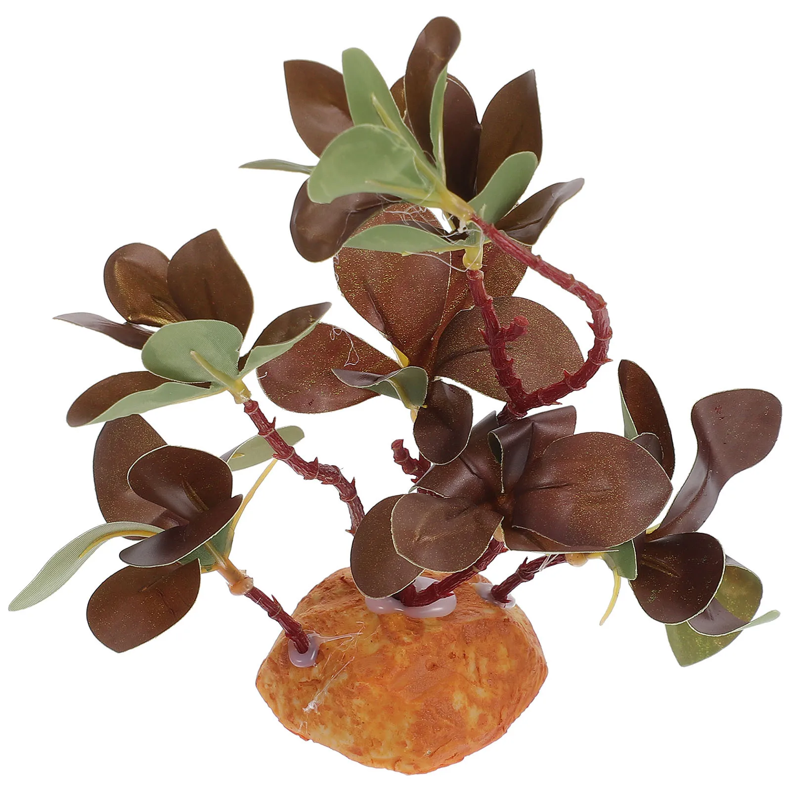 

Fake Green Grass Plant For Reptile Terrarium Artificial Aquarium Decoration Landscape Ornament Fish Tank Turtle Box Pets