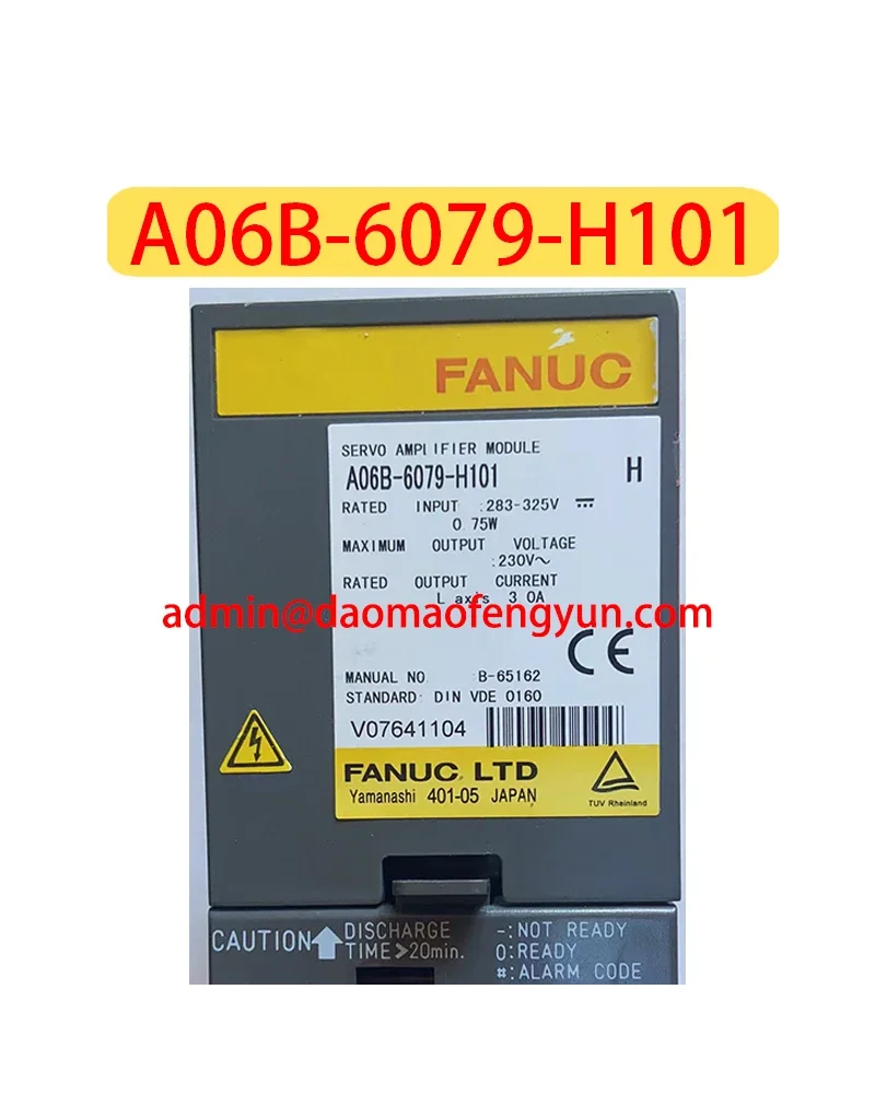 

A06B-6079-H101 Used Drive Controller A06B 6079 H101, Fast shipping