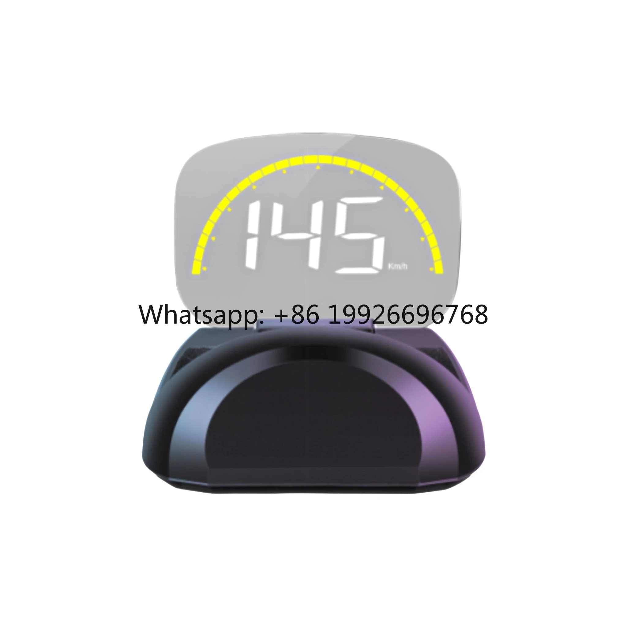 

C700S Car GPS Head-Up Display with OBD2 3-inch LED Screen 1 Year Warranty for Universal Vehicle Speed Display