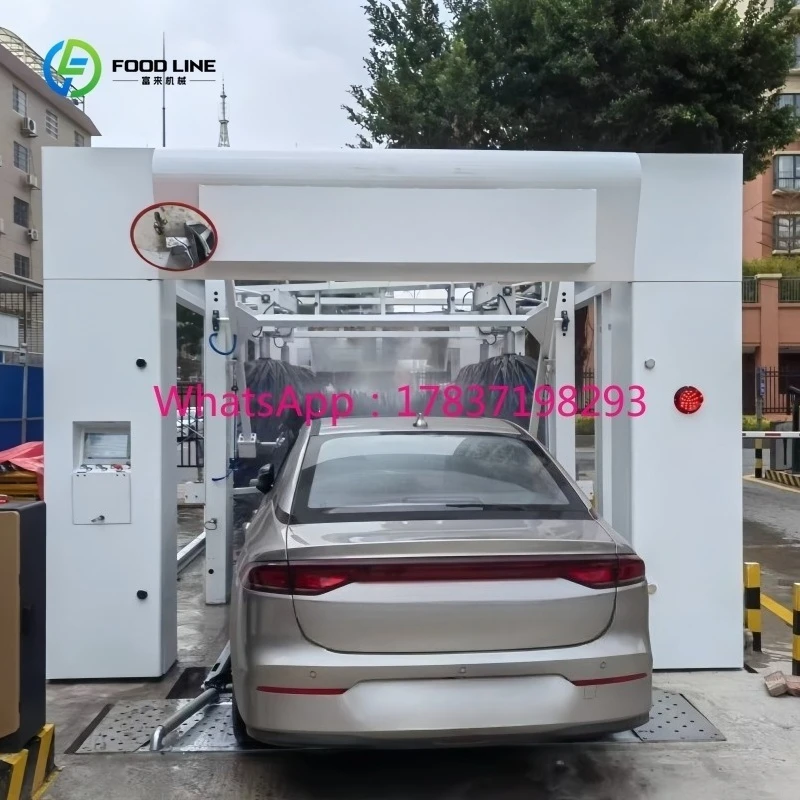 Customized Language Voltage LOGO 100% Pressure Cleaning Electric Automatic Car Wash Machine 220V-415V for Car