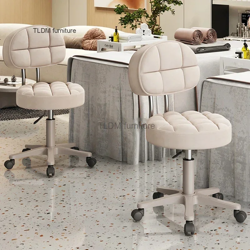 

Modern Barber Chairs Beauty Salon Special Lift Swivel Chair Barber Shop Round Stool Nordic Salon Furniture Home Makeup Chair Z