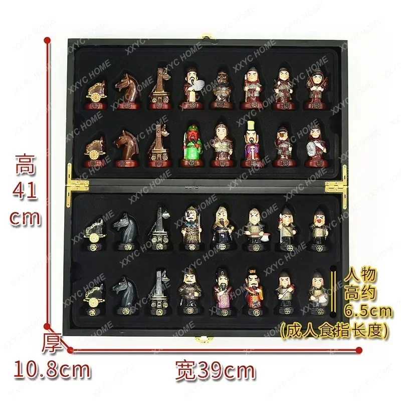 DY Three Kingdoms three-dimensional character chess to send gifts with Chinese characteristics to foreigners, creative gifts