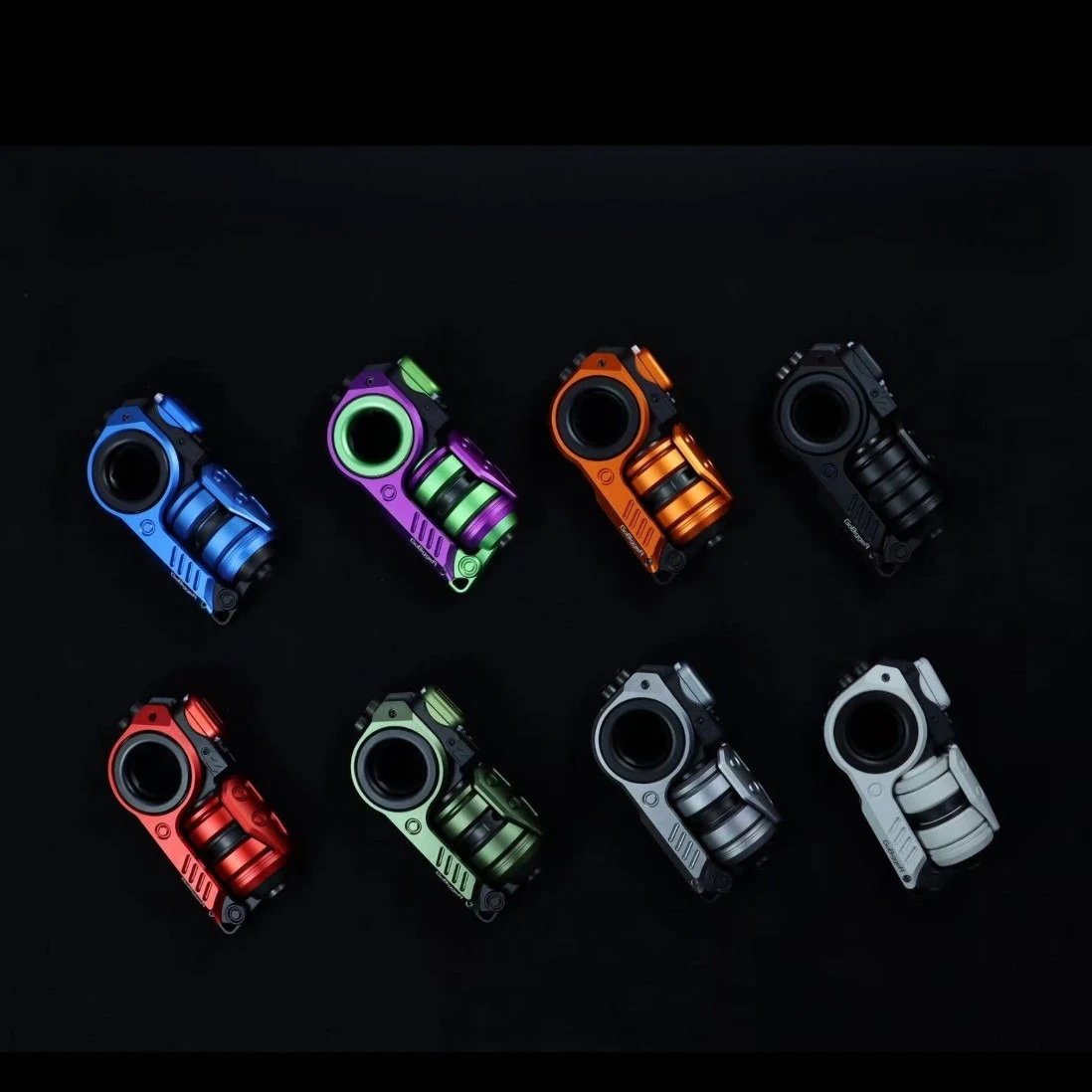 EDC Fidget Connector Aluminum Alloy, CNC Metal Stress Relief Hand Toy Mod Accessory for Adult Pocket Carry