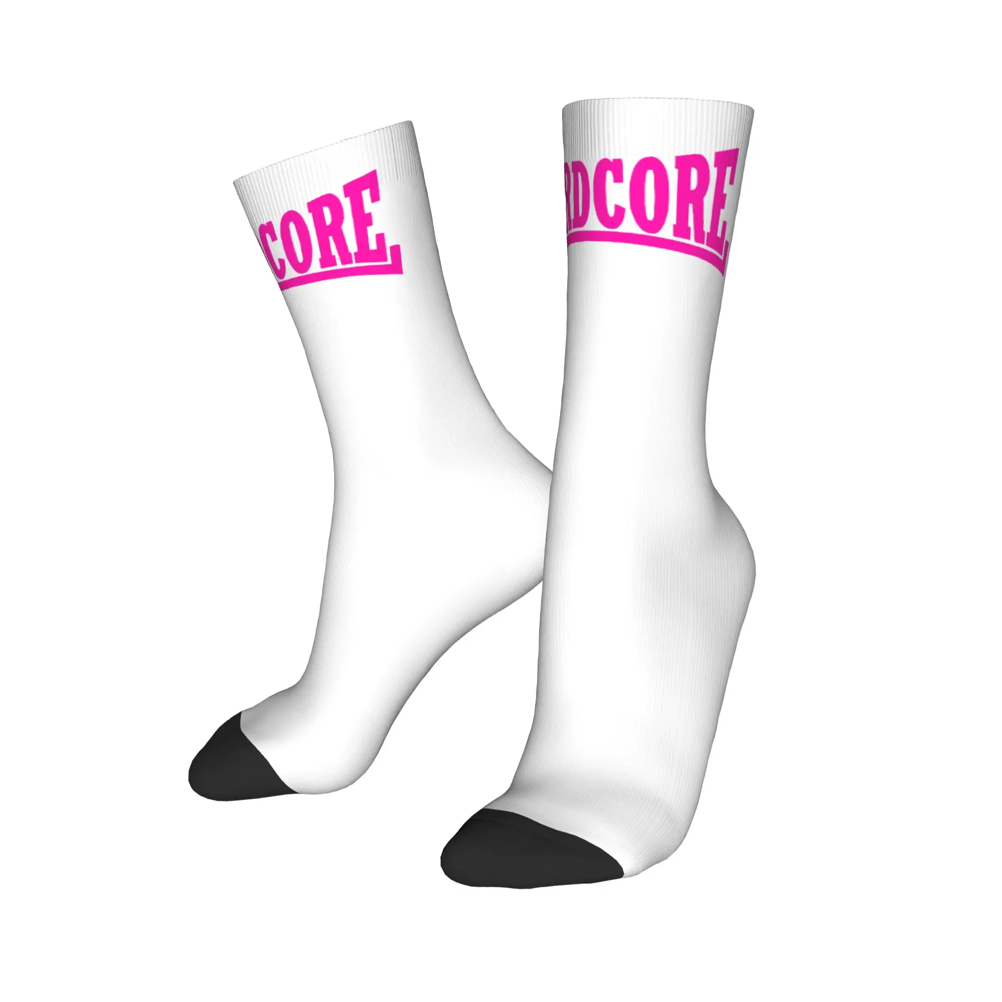 

Крутые мужские носки H-Hardcores в стиле панк, удобные теплые носки унисекс с 3D принтом, классический логотип, рок-музыка, носки для экипажа