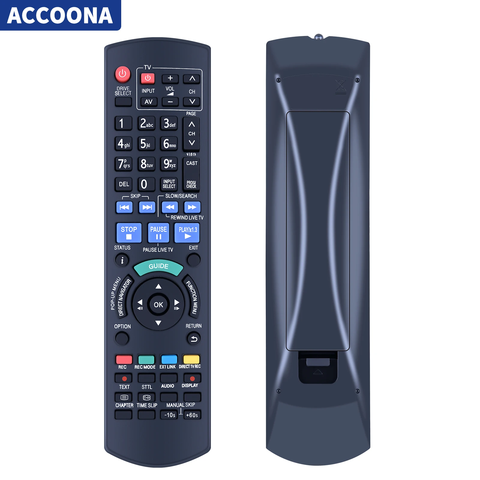 Nuovo telecomando muslimex per registratore DVD Panasonic XS400 DMR-EX95V