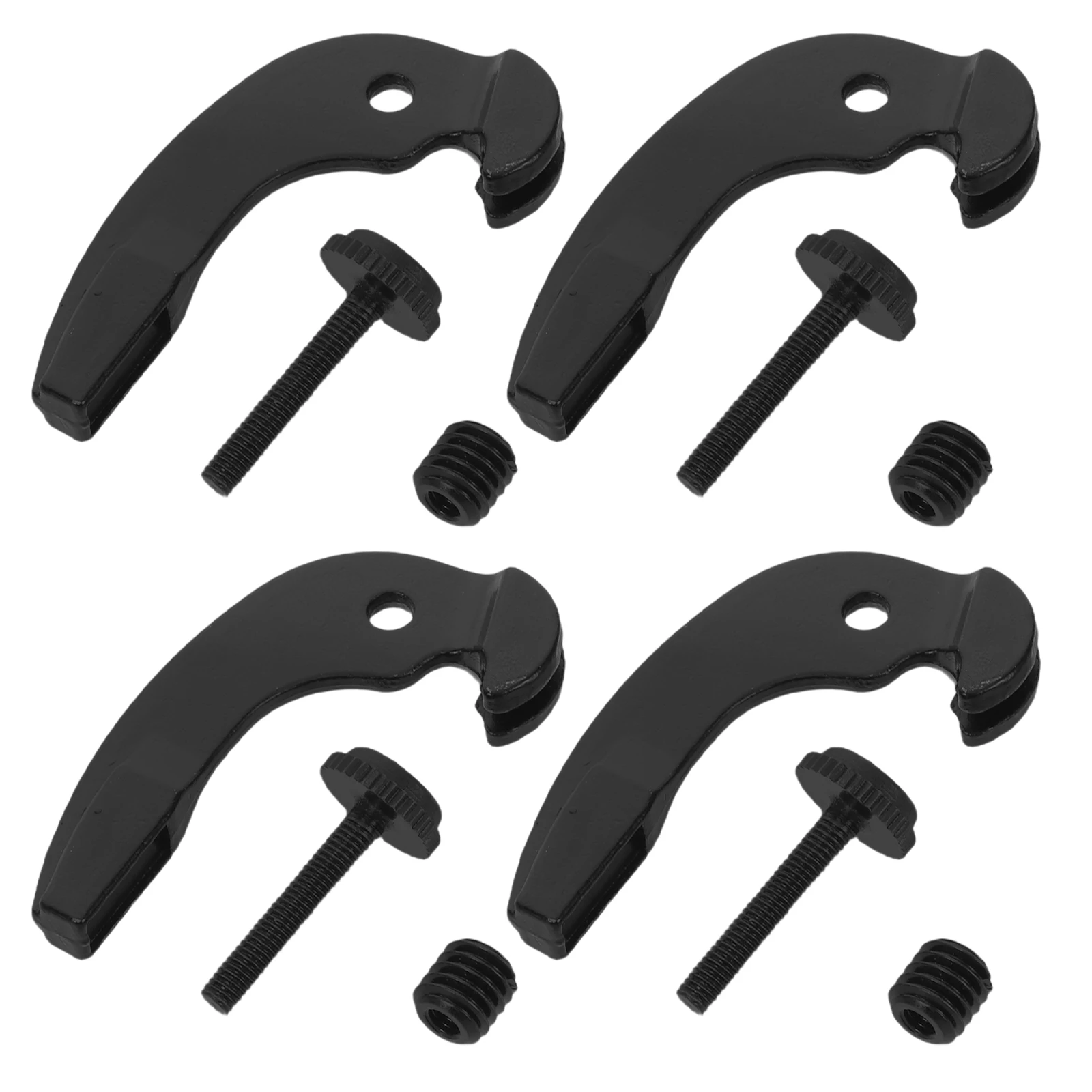 

4 Pcs Violin Tuning Accessories Clip Parts Metal Adjuster Cello Fine Peg Plastic