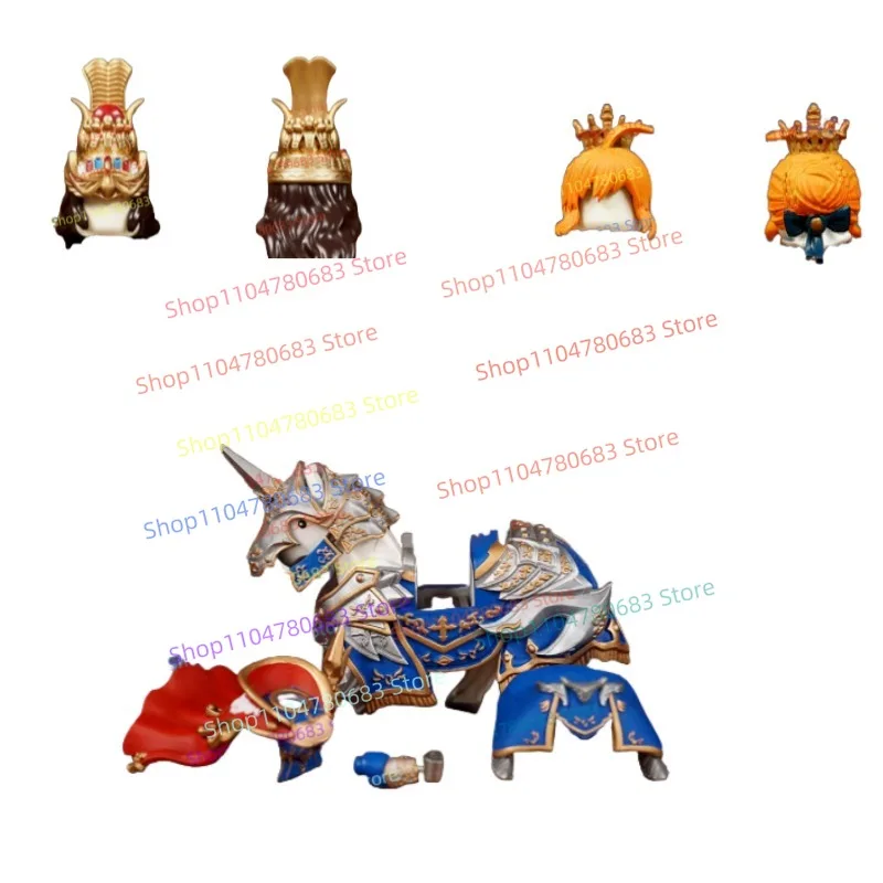 

MOC Building Block Hair Armor Mini Action Figure Assembly Model Display Piece Cartoon Anime Accessories Toy Gift