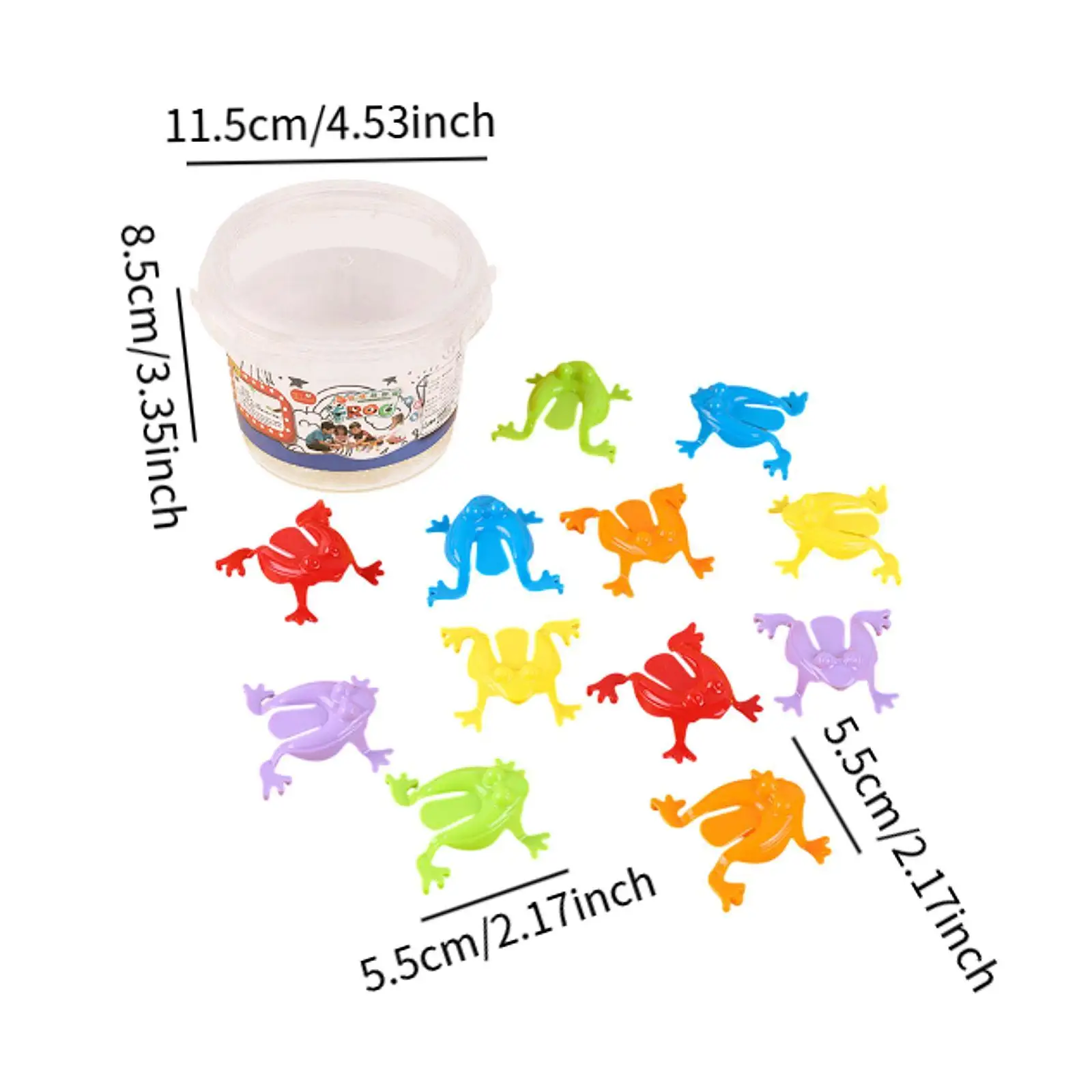 

Various Colors Easter Jumping Frogs Toys Jumping Frogs Family Game Funny Jumping Frogs Toys for Kids Gifts