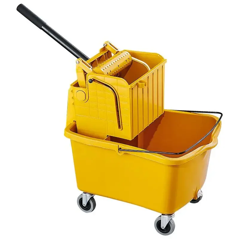 

Water truck mop bucket mopping commercial hotel special cleaning washing mop mopping water truck mopping bucket artifact