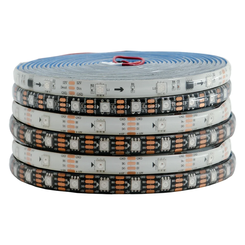 WS2812B WS2815 WS2811 WS2813 5050SMD Addressable LED Strip RGB Full ...