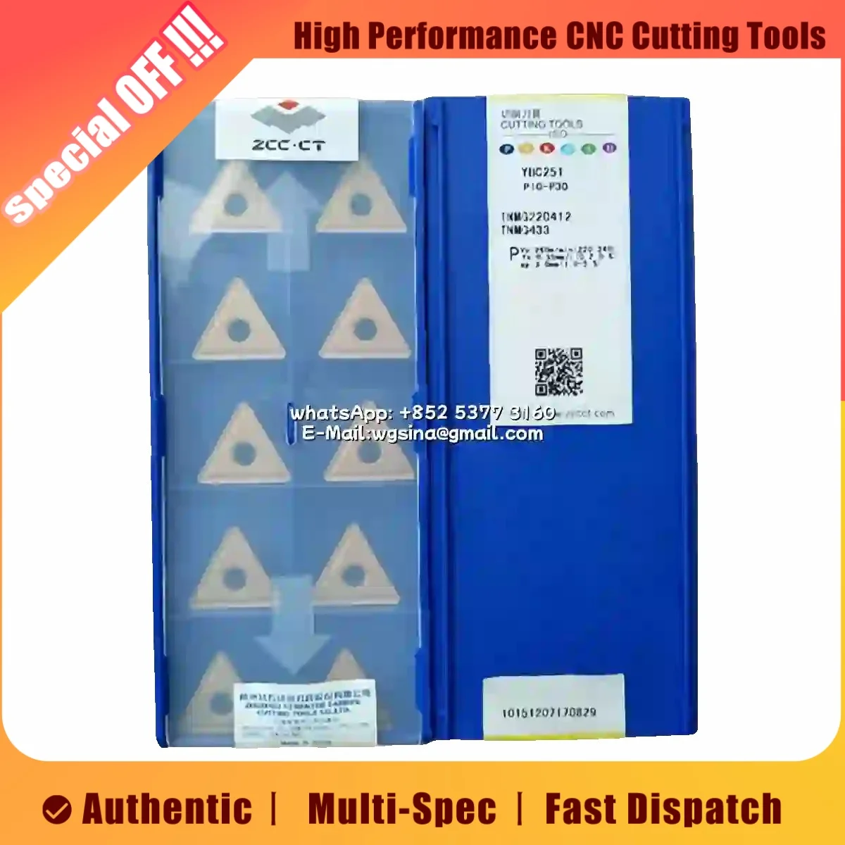 

ZCC CT оригинальные твердосплавные токарные пластины TNMG TNMG16 TNMG22 TNMG1604 TNMG160408 TNMG160404R TNMG160404 FM EM YBG205