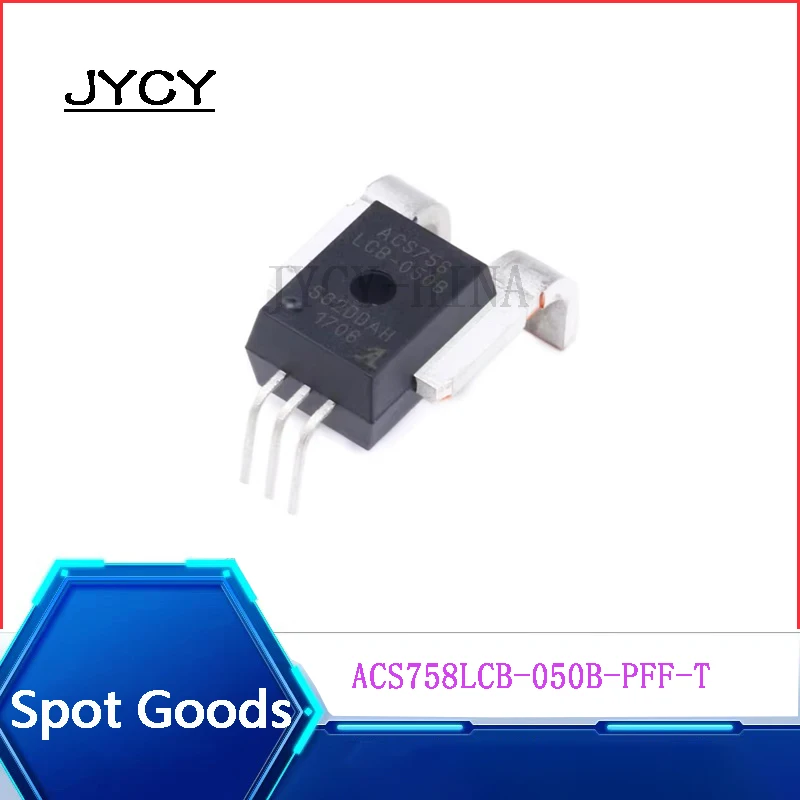 1PCS ACS758LCB-050B-PFF-T  Hall current sensor chip