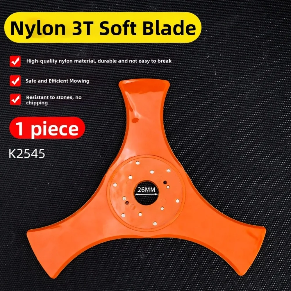  1pc 2/3/4 Teeth Nylon Grass Trimmer Blade Replacement Brush Cutter Head For Lawn Mower Grass Trimmer Garden Tool Accessories