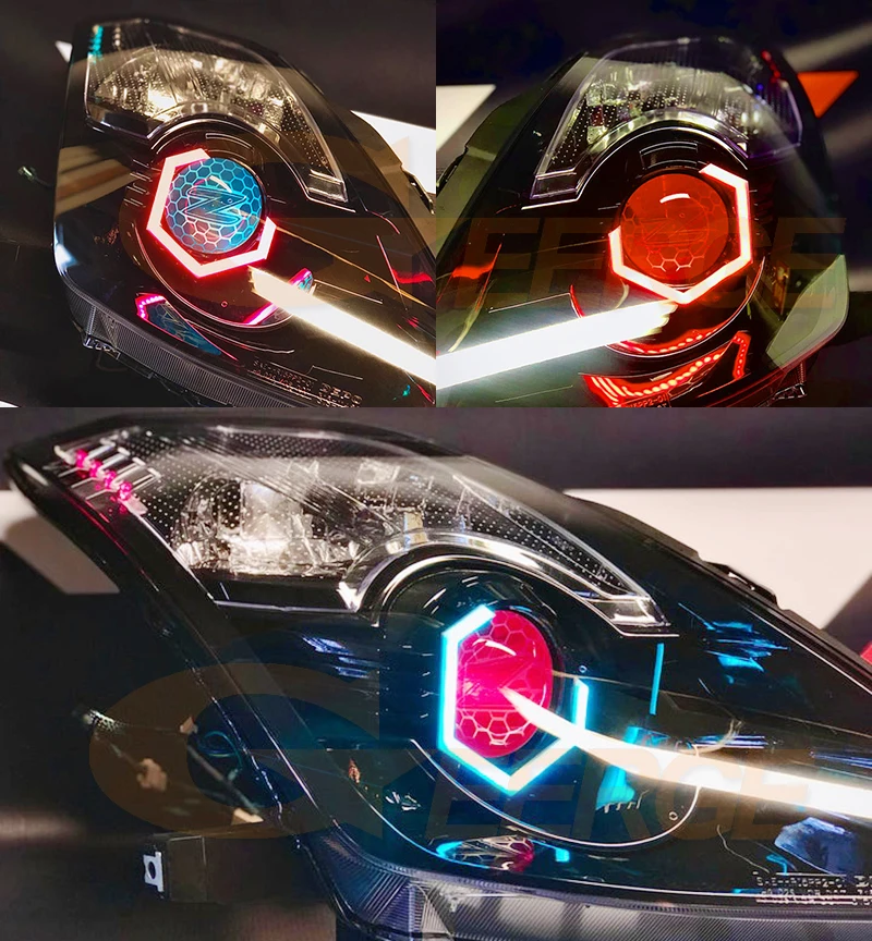 For Nissan 350 Z 350Z Z33 370Z Z34 Ultra Bright Multi Color RGB