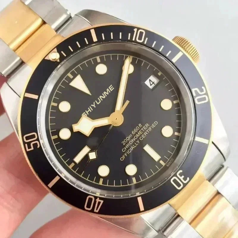 A333 Store Black Bay Qualityapphire Crystal Automatic Mechanical Men's Watch ستانلس ستيل للرجال