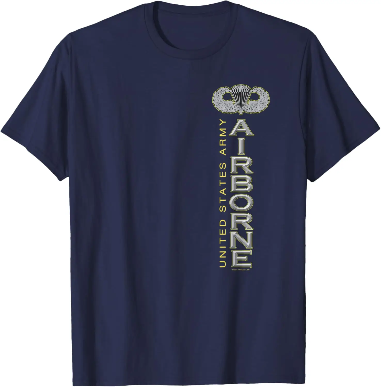 US Army Airborne Paratrooper T-Shirt 100% Cotton O-Neck Short Sleeve Summer Casual Mens T-shirt Streetwear