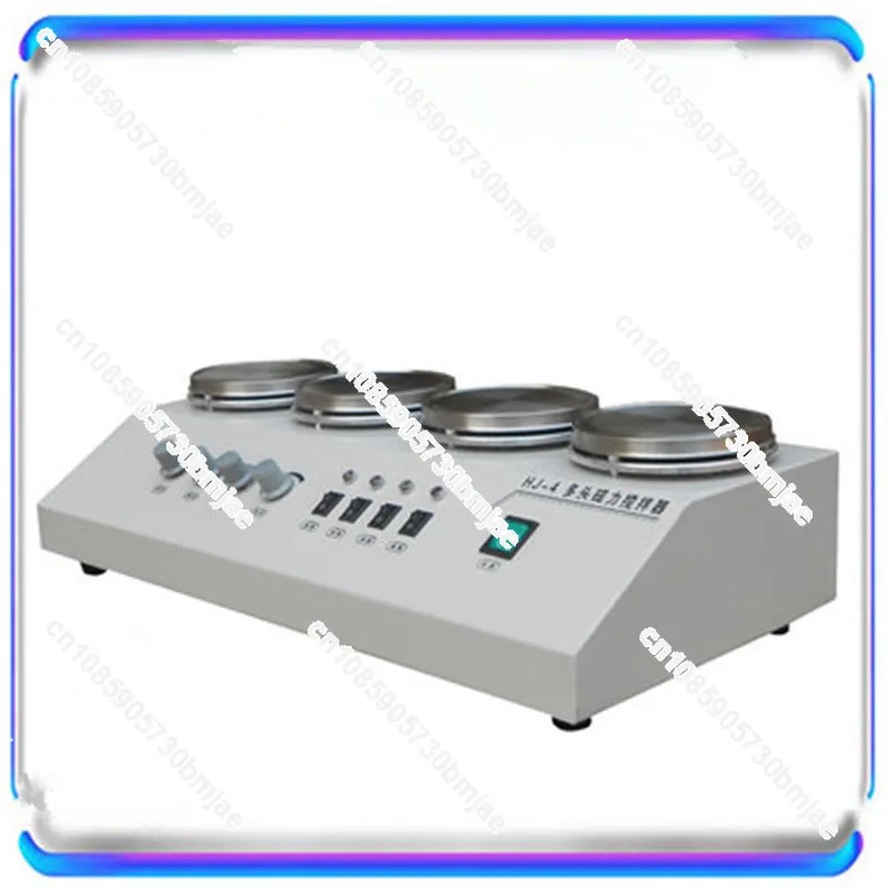 4 heads multi unit Digital display thermostatic Lab magnetic stirrer mixer hotplate blending mixing stirring machine agitator