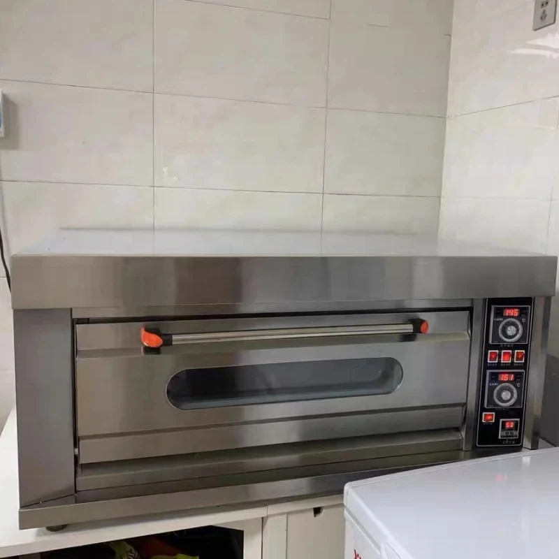 

Commercial Cake Used 1 2 3 Deck 4 6 Tray Double Three Layer Gas Power Baking Bread Electric Industrial Pizza Bakery Oven