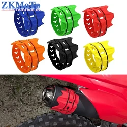 Evrensel Egzoz koruma kapağı Motosiklet Egzoz Susturucu Susturucu Koruyucu güvenlik KTM SX EXC Motokros Kir arazi motosikleti