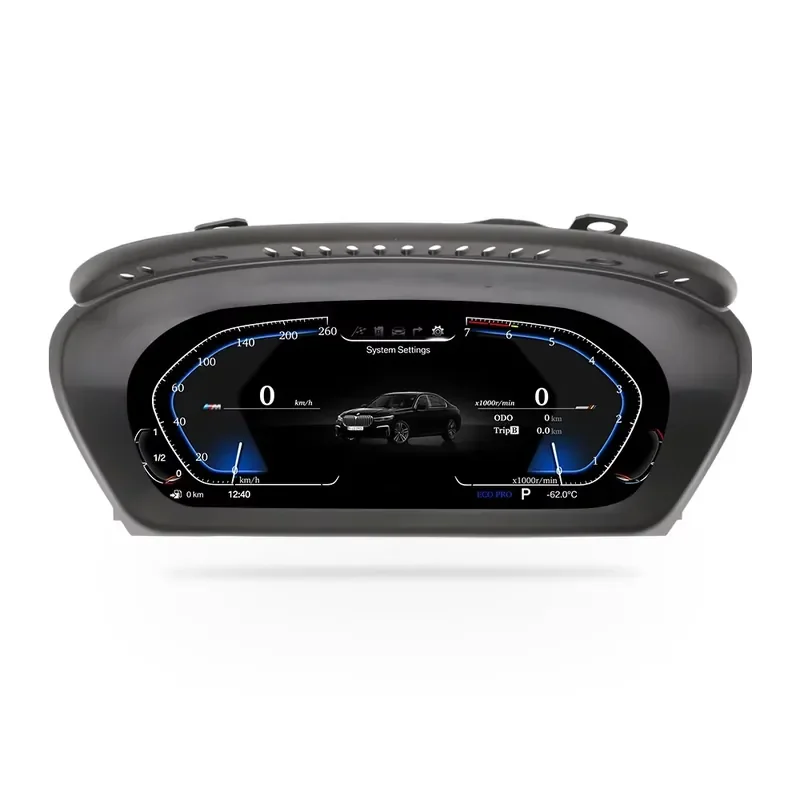 【2026 New Arrival】 Route 12.3 IPS Car Digital Dashboard Cluster for X5 E70 New LCD Dashboard Display Speedometer