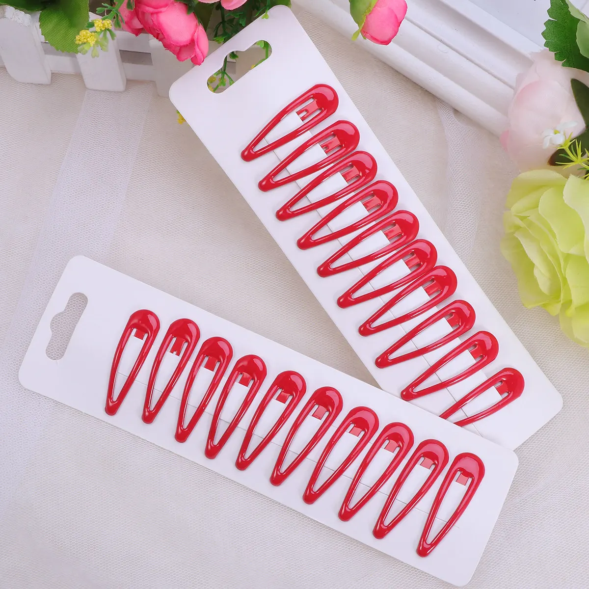 50 pcs Colorful Clips Animal Shaped Metal Hair Accessories For Girls Kids Barrettes Snap Clips School Party Wear Toddlers