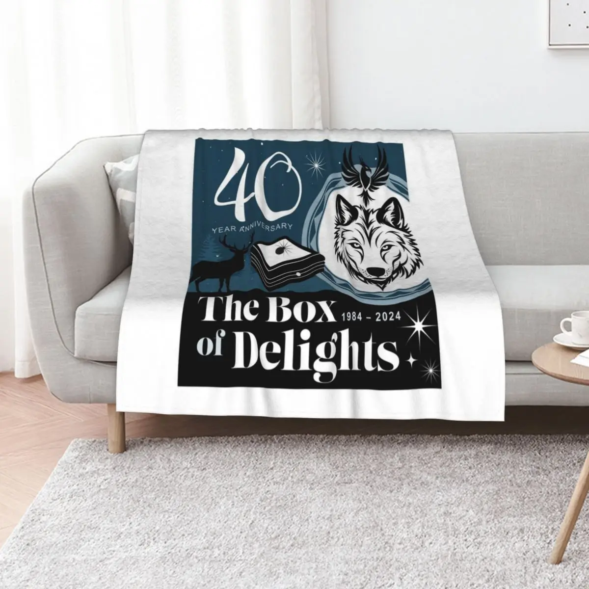

Box of Delights - Main Image 40 year Anniversary 2024 Throw Blanket anime Flannel Sleeping Bag Blankets
