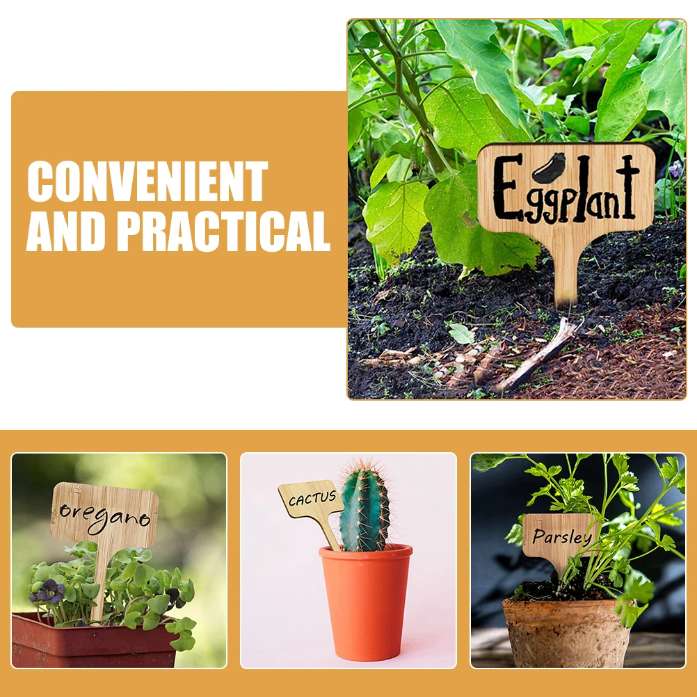 

60 шт., деревянные этикетки, сочные этикетки, украшения для газона, доски для идентификации цветов, садовые принадлежности, уличные бирки для деревьев, теплица