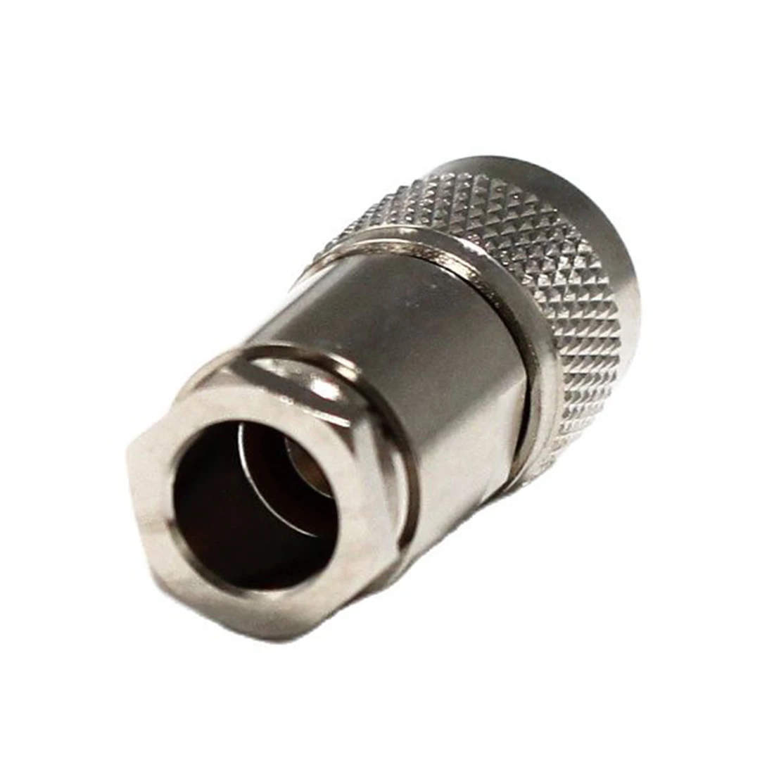 1pc UHF Male Plug RF Coax Convertor Connector  Clamp  RG8 RG213 LMR400 Straight Nickelplated New Wholesale