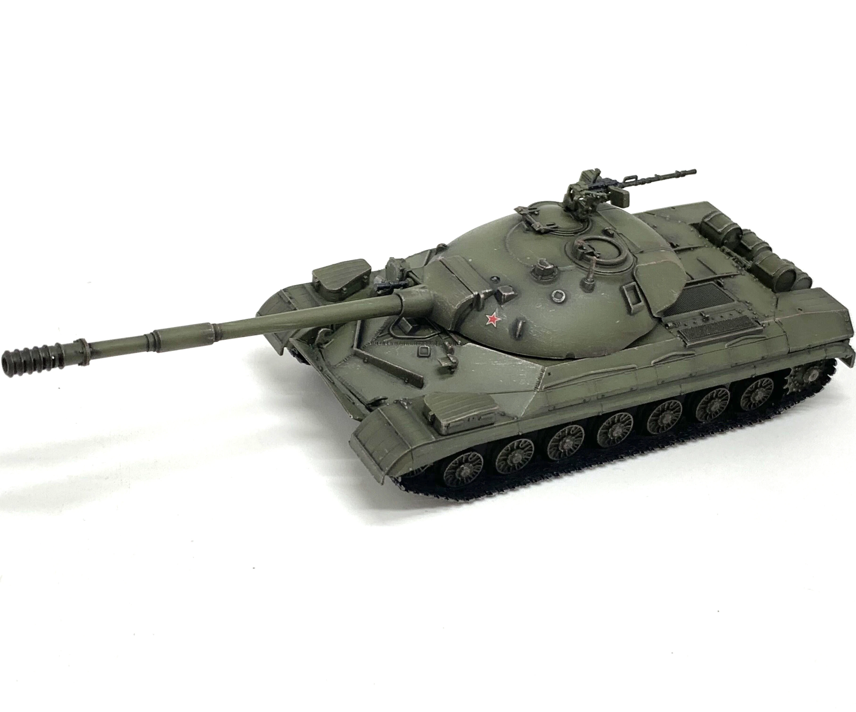 1: 72 Soviet t-10m heavy tank model Metal barrel Finished product collection model