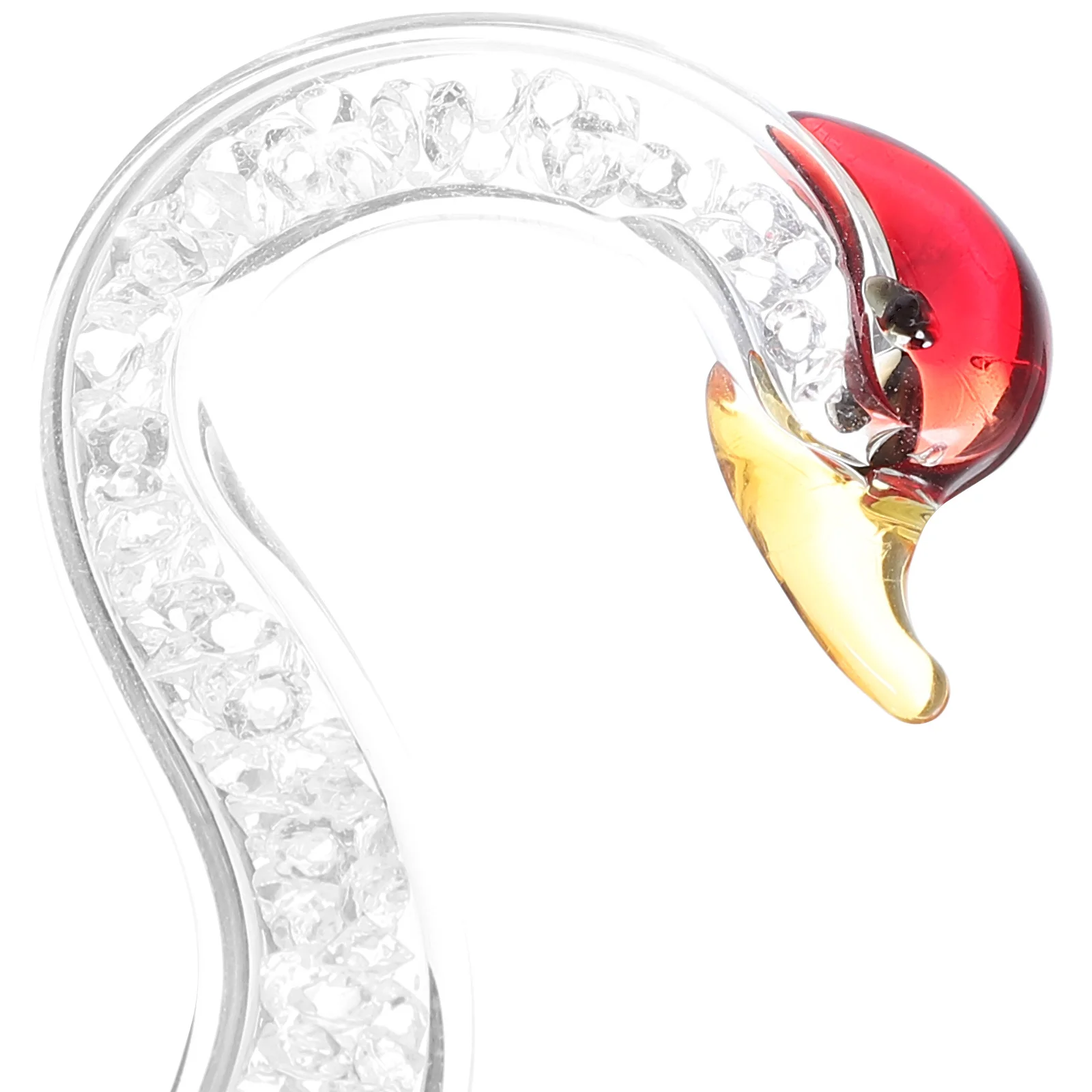 

2Pcs Crystal Swan Statue Exquisite Home Decor Living Room Bedroom Tabletop Office Car Interior Decoration Wedding Party Gift