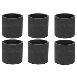 6 Pack 90585 Foam Sleeve VF2001 Foam Replacement Filters for Shop Vac Wet Dry Vacuum Cleaner, Replace Parts 9058500