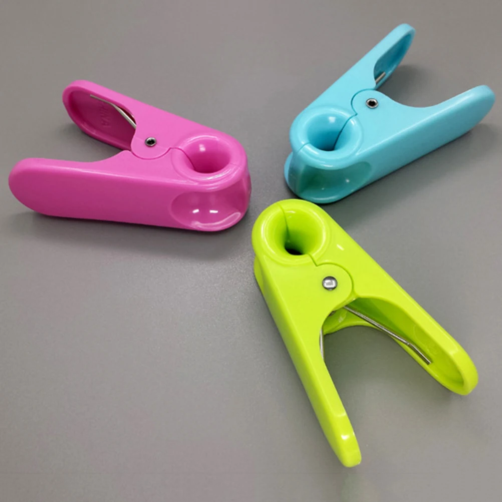 

10 Pcs Sealing Clip Snacks Crisp Bag Sealer Clips Food Clamp Packet Peg Simple Pegs