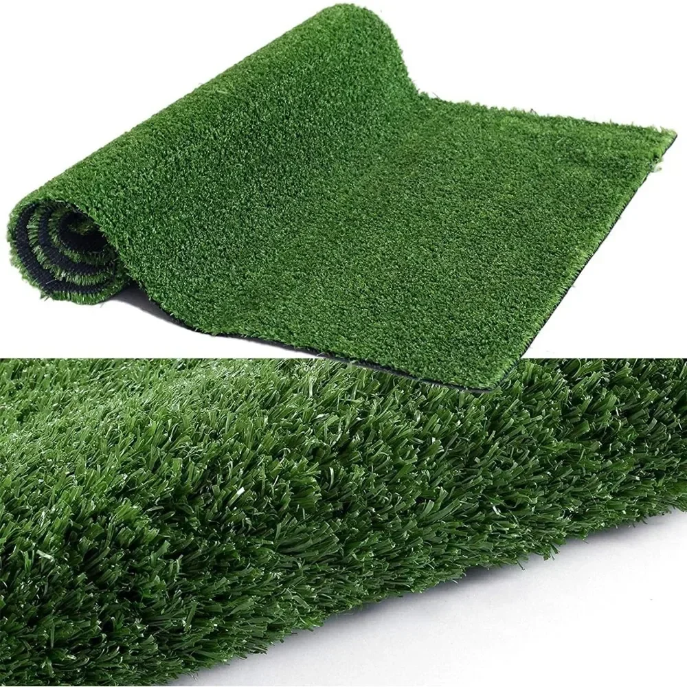 Artificial Grass Turf Lawn 7FTX12FT(84 Square FT) Indoor Outdoor Garden Lawn Landscape Synthetic Grass Mat fake grass