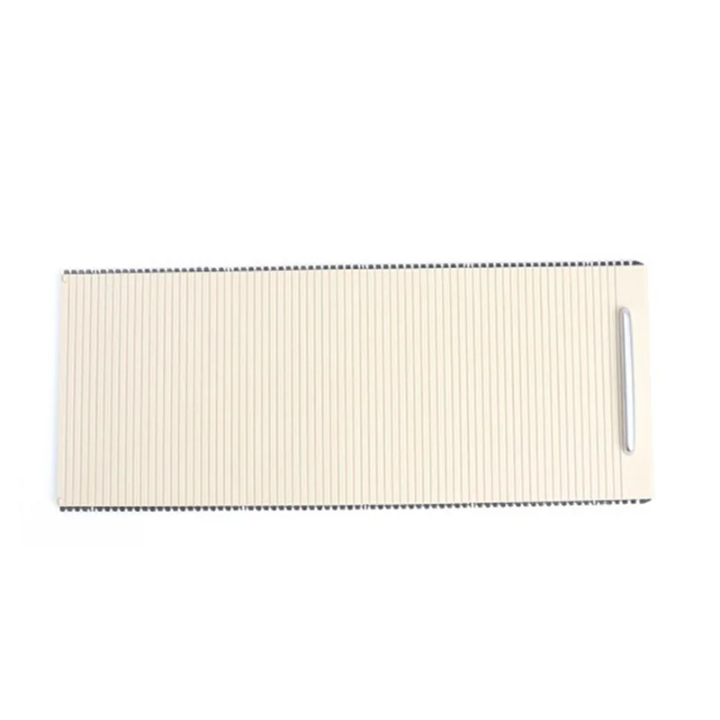

Center Console Sliding Shutters Cup Holder Roller Blind Cover Parts For VW Magotan Passat B6 B7 12-16 CC 10-18(Light Beige)