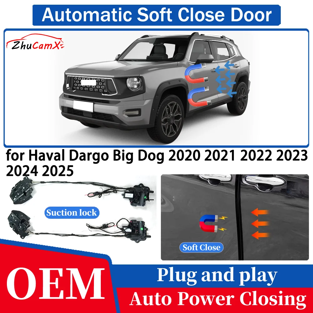 

for Haval Dargo Big Dog 2020 2021 2022 2023 2024 2025 Car Automatic Soft Close Door Electric Suction Auto Power Closing System