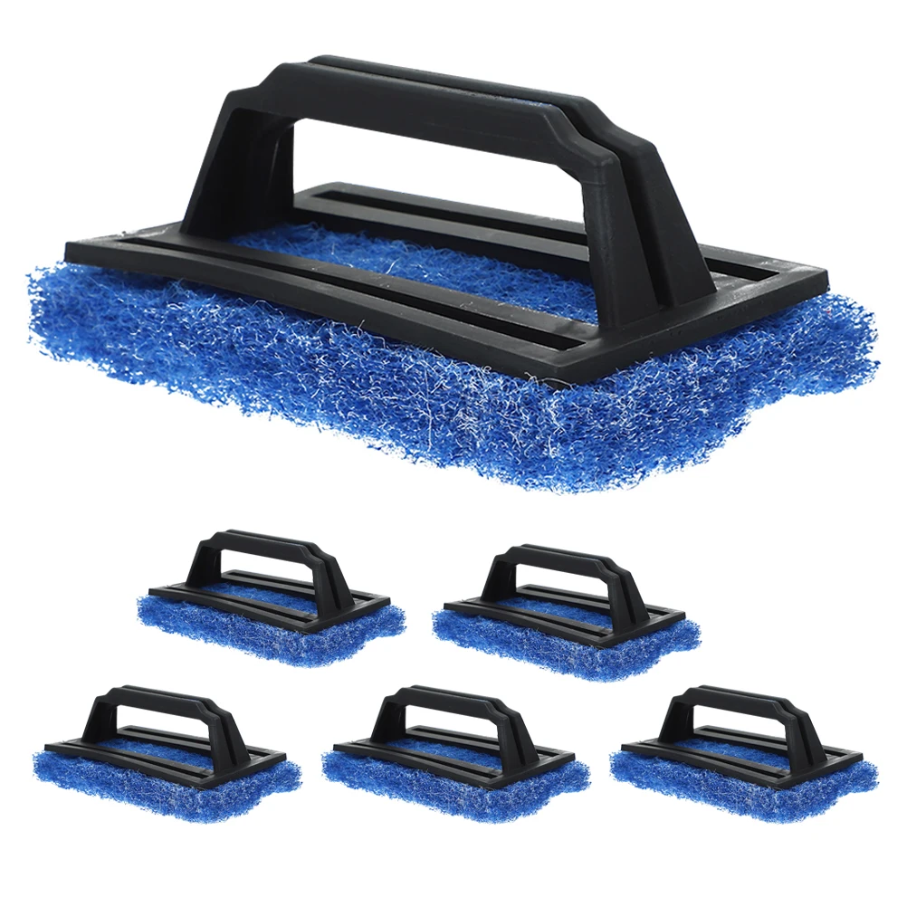 

6pcs Screen Printing Scrub Pads Cleaning Brush Ink Remover Durable Thick Material Compact Design Wide Application Screen Print