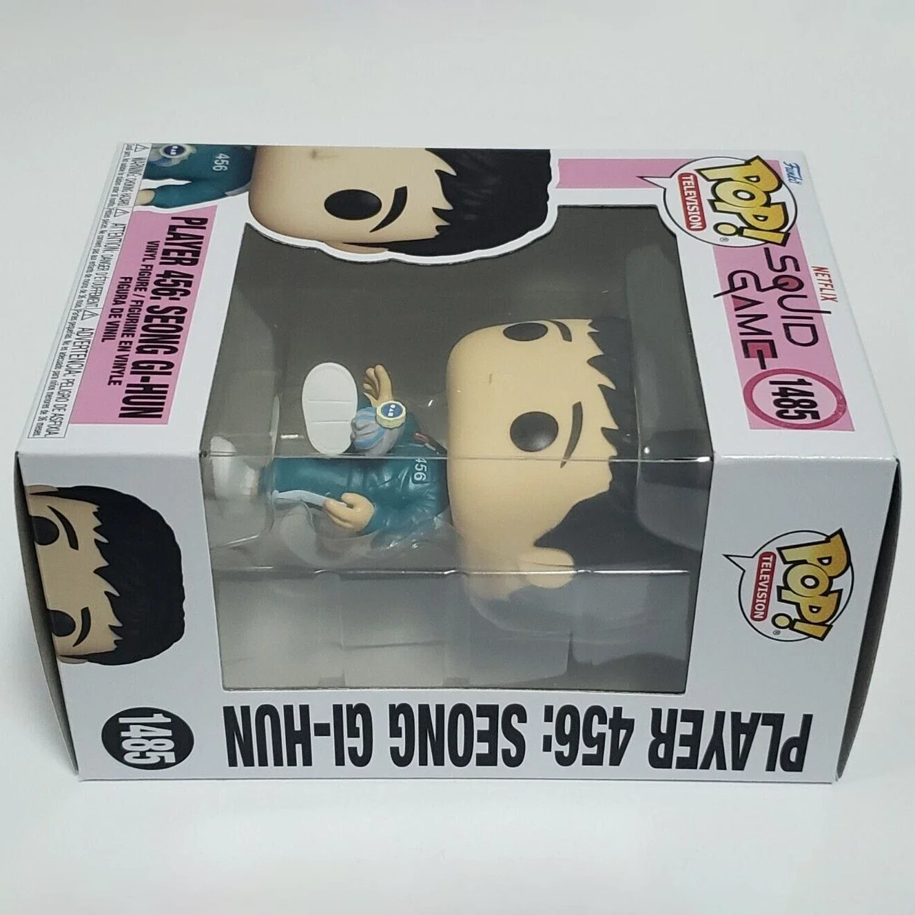 

Squid Game Figure Player 456:Seong Gi-Hun (Kicking Jegi)Player 001 Hyun-ju Geum-ja Front Man FUNKO POP Limited Edition Figurine