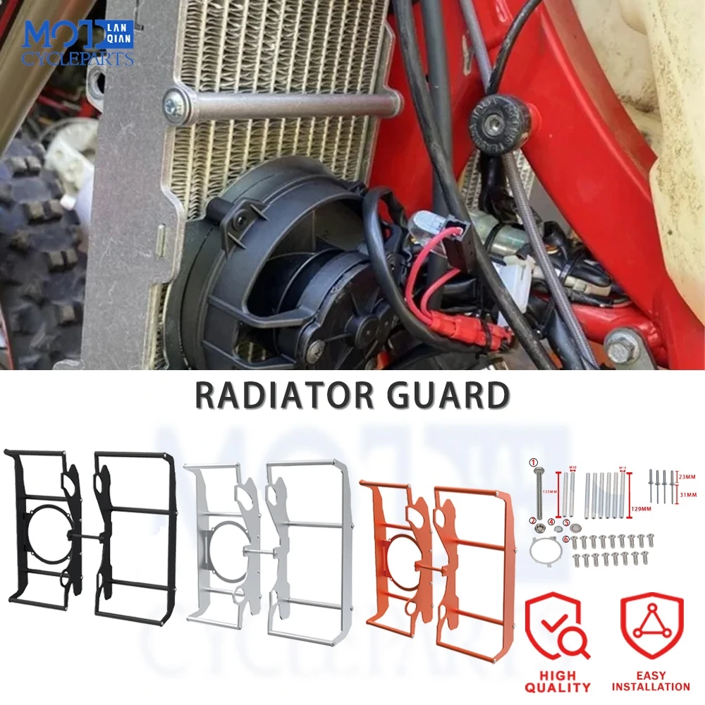 

Мотоциклы для Husqvarna GasGas EXC 2T 4T 2020 2021 2022 2023 2024, защитная крышка радиатора, защита решетки