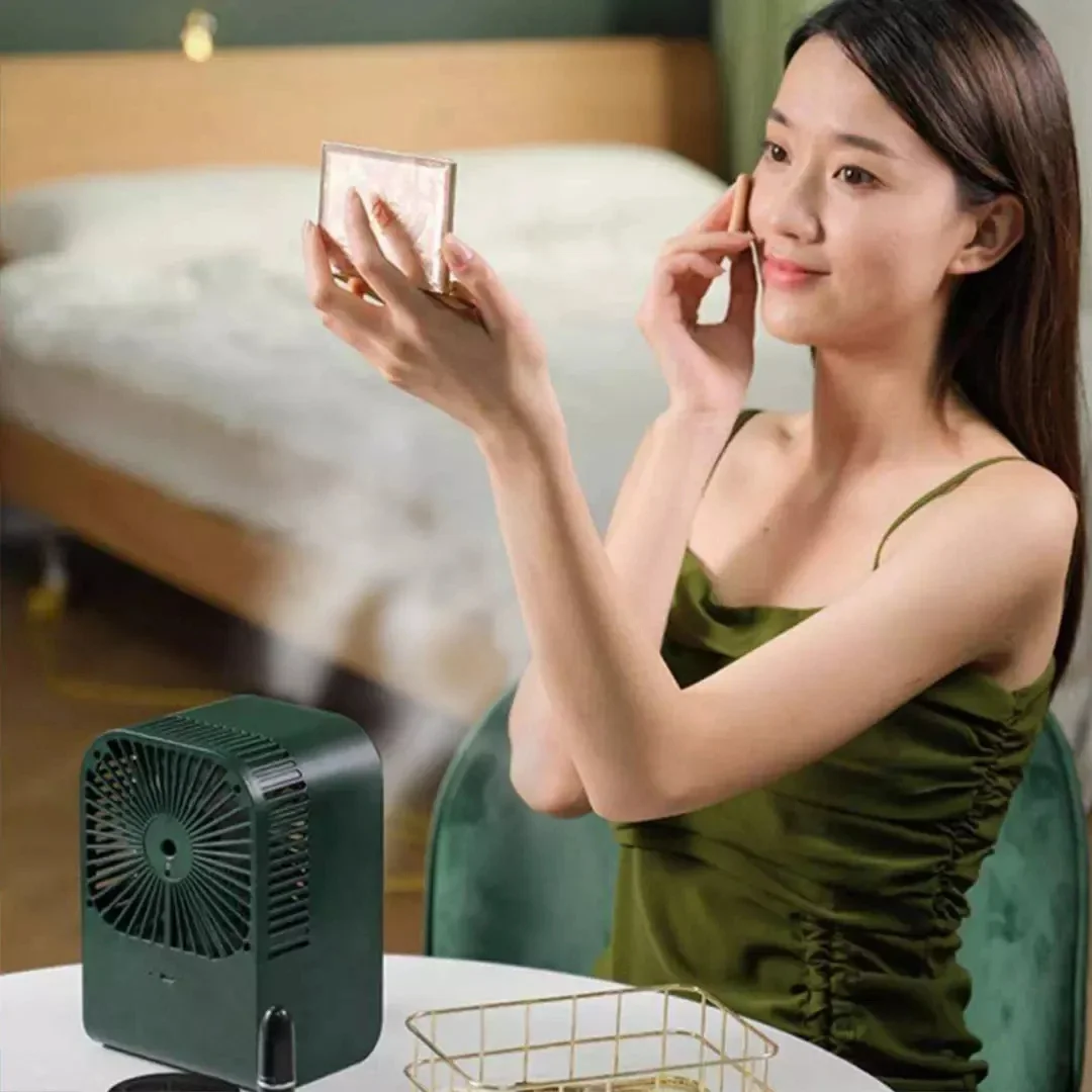 Xiaomi Miprospects-Mini ventilateur portable, humidificateur de bureau, refroidissement de l'air, supporter ficateur pour bureau, chambre à coucher, maison, nouveau, 2024