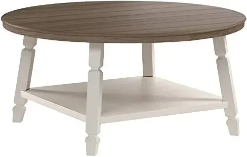 Ensemble de table Signature Design par Ashley Bolanbrook Farmhouse, comprend 1 table basse et 2 tables d'extrémité avec étagère inférieure, un