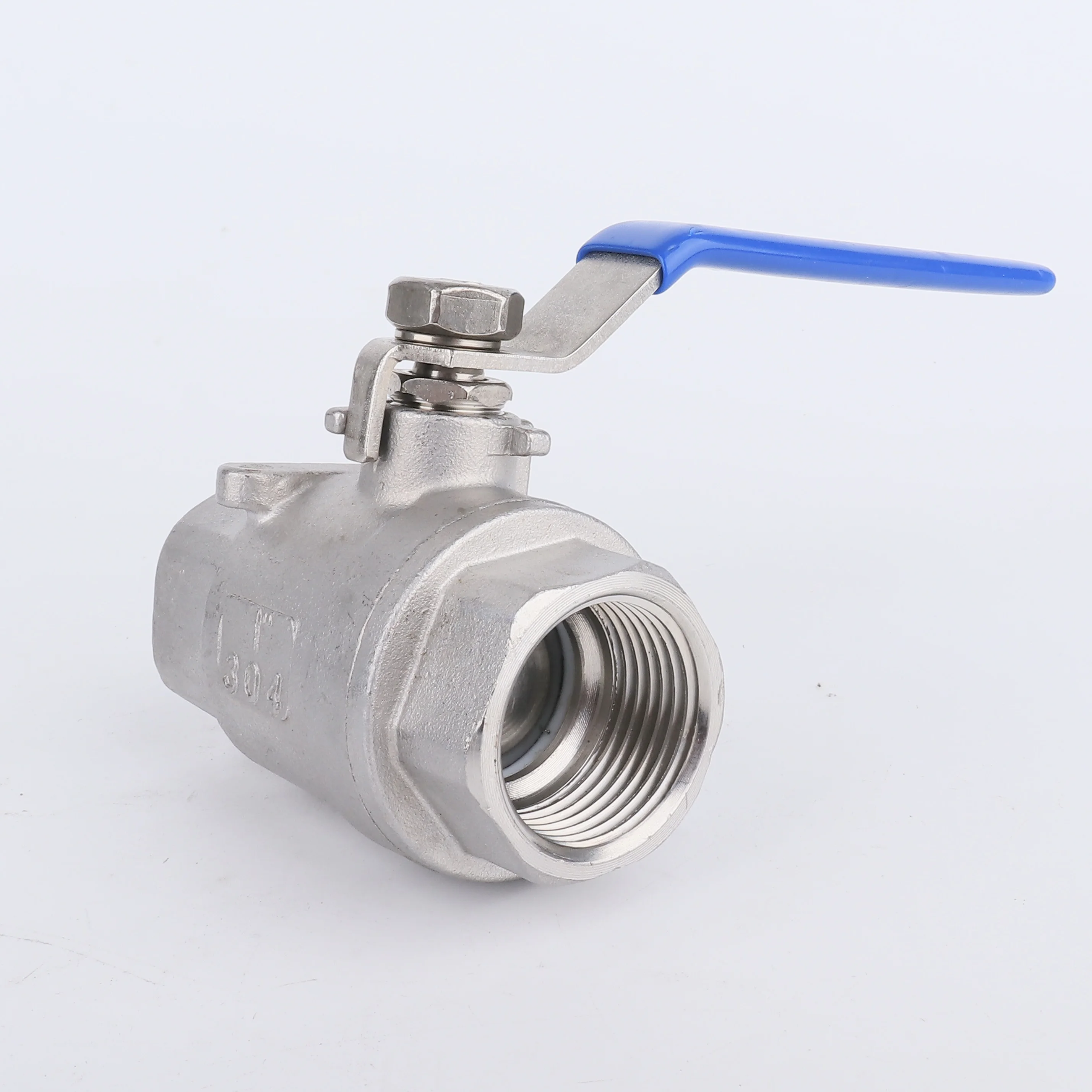 1-1/2"316 Stainless Steel 2PC Forging Ball Valve,PT Full Port Ball Valve 1000PSI