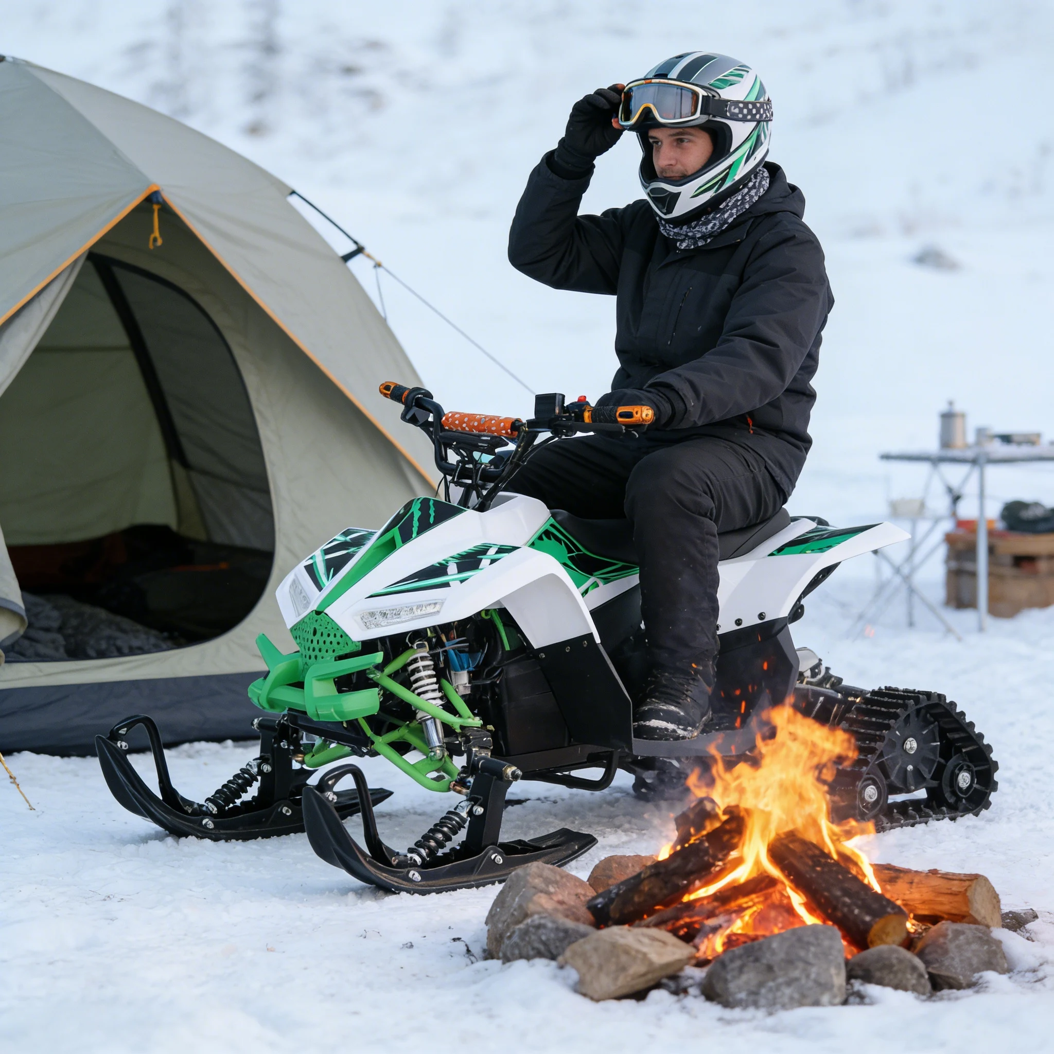 Factory Wholesale Best Price Snowmobiles Mini Snowmobiles for Sale Affordable Suitable for Adults and Children