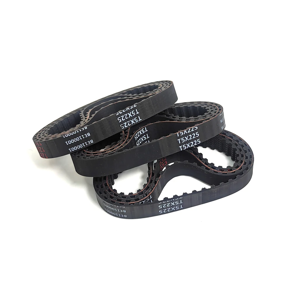 T5 Timing Belt Width 6/9/10/12/15/20/25/30mm Length 185~255mm 185 190 195 200 210 215 225 240 245 250 255 T5 rubber Belt