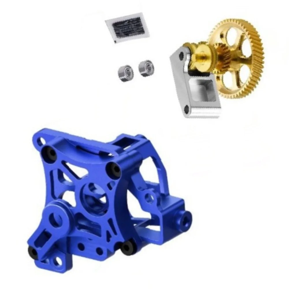 Aluminum Alloy Extruder Shell With Hardened Steel Gear Kit Hollow Heat Dissipation Upgrade Shell For P1 For X1